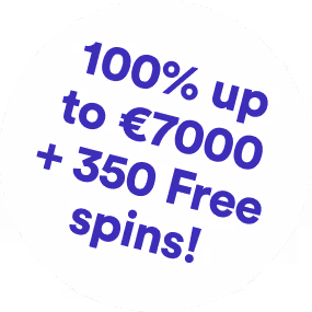 Casino welcome bonus offer up to 7000 euros and 350 free spins